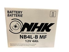 BATTERIE NHK NB4L-B MF 12V 4Ah