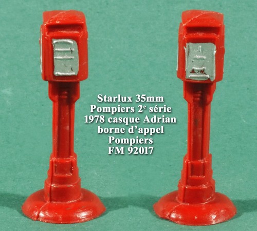 Starlux 35mm pompiers 2e - starlux, 35mm,