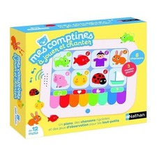 Mes comptines a jouer et a chanter - Jeu interactif - NATHAN - Découvrez et chan