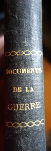 Documents guerre livre - documents, de