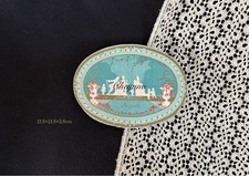 Dragee box, beautiful blue, French antique