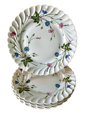 4 Assiettes à dessert Haviland France - Limoges Unic - porcelaine - Florence