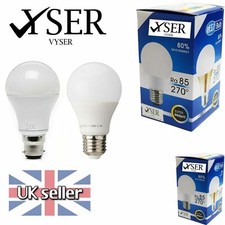5W 7W 12W 15W 18W LED GLS Light Bulbs Warm Cool Day White Lamp E27 B22