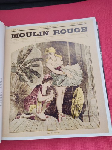 Moulin rouge plus célèbre - rouge,