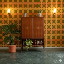 Meuble Bar Vintage en Placage