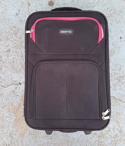 Valise cabine noire souple
