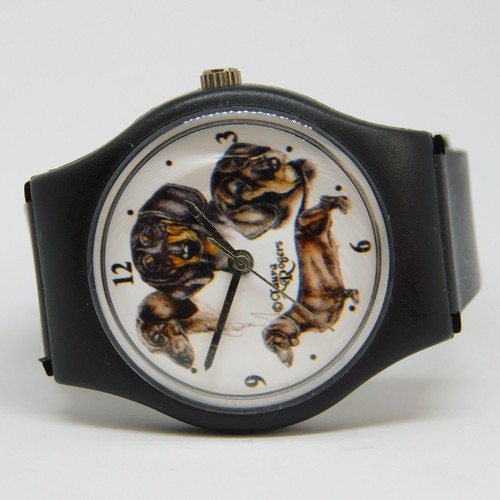 Laura rogers dogs dial quartz - dial,