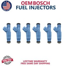 Set (6) Bosch Fuel Injectors Fit BMW 750i 850i M73 S70 M70 0280155885 5.6L 5.0L