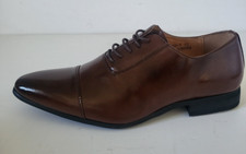 GALAX Mocassins cuir marron à