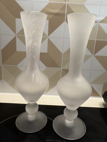 Lot vases soliflores en - 2,
