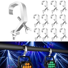 Dj Clamps for Lights 12 Pack, Czgor Stage Lighting Clamp Hanging Device Max.
