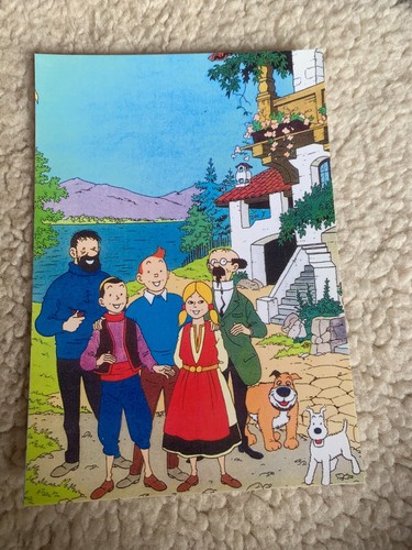Carte postale 15x10 tintin - 15x10,