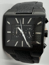 Design Audacieux – Montre Armani Exchange Noire pour Homme