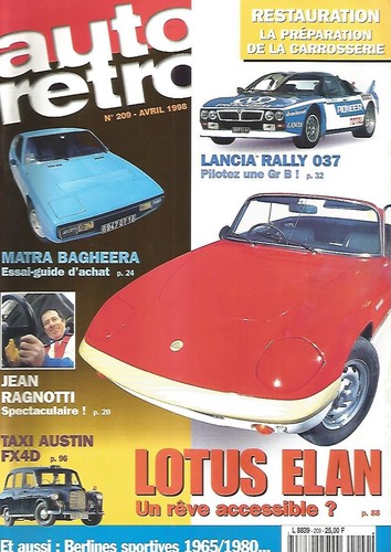 Auto retro 209 lancia rally - lancia,
