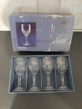 4 verres Cristal d'Arques BRETAGNE 6.5 cl Aperitif Made In France DURAND 