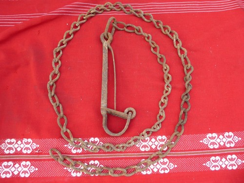 Ancien crochet pour - , puit