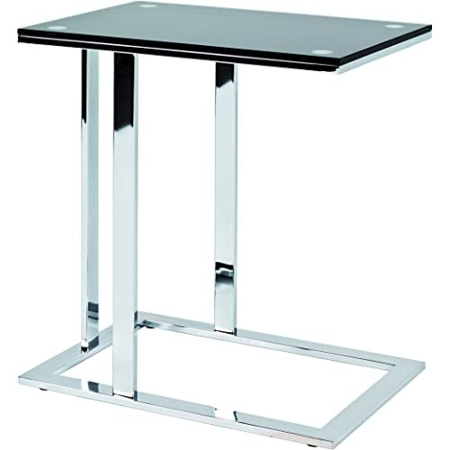 Table appoint métal noir - en,