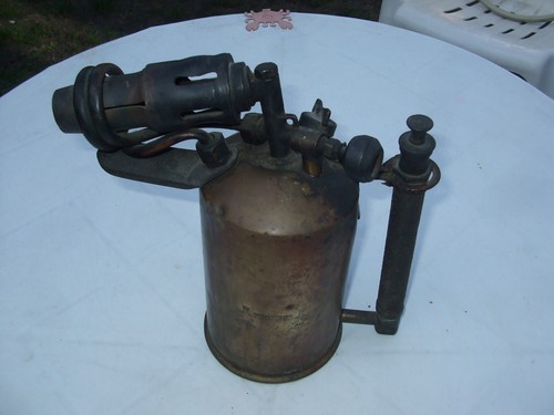 Ancienne lampe souder - ancienne,