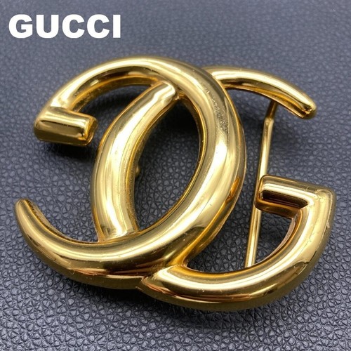 Gucci double logo - logo, boucle