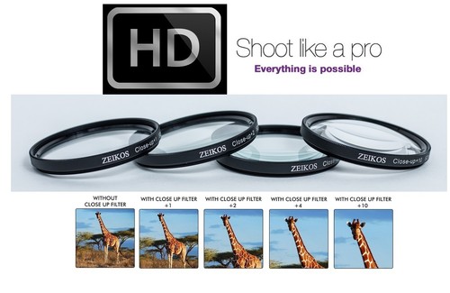 4pc close macro lens - lens, set