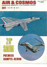 AIR & COSMOS N°391 - 29e SALON - MAI 1971 - TOUS LES NOUVEAUX AVIONS