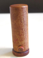 EX RARE Vintage Helena Rubinstein Lipstick RARE WOODEN Case!  Red Velvet
