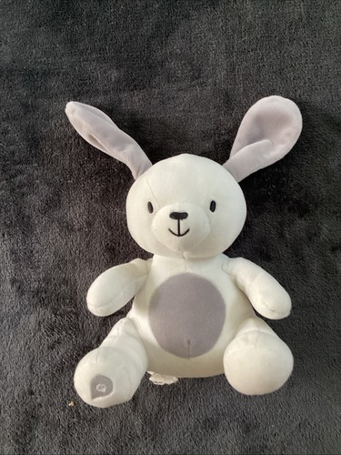 Doudou peluche lapin - peluche, assis