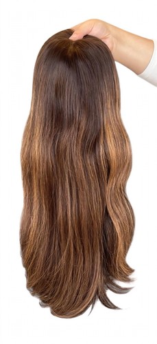 Perruque cheveux humains 100%