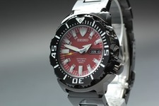 [NEAR MINT] SEIKO Night Monster 7S26-03G0 Bordeaux 200m Montre Automatique Homme