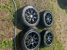 Used BBS CH-R wheels on Toyo Proxes Tires. Slight damage (See Description)