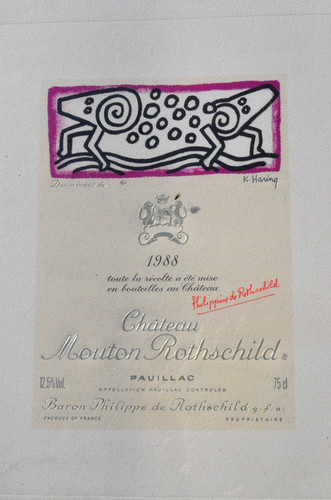 Lithographie mouton rotschild - lithographie,
