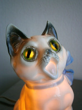 Veilleuse Chat Porcelaine fine
