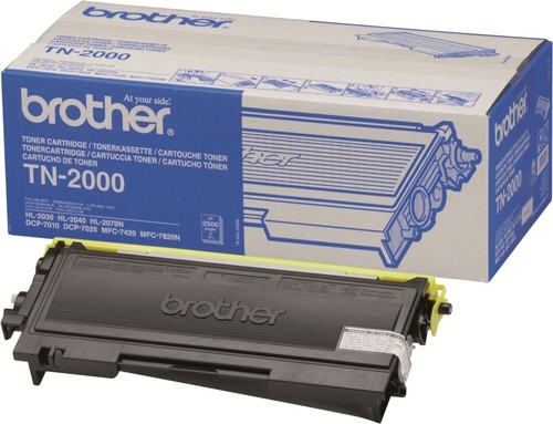 Toner original brother 2000 - toner, tn-2000