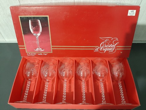Verres vin blanc cristal - vin,