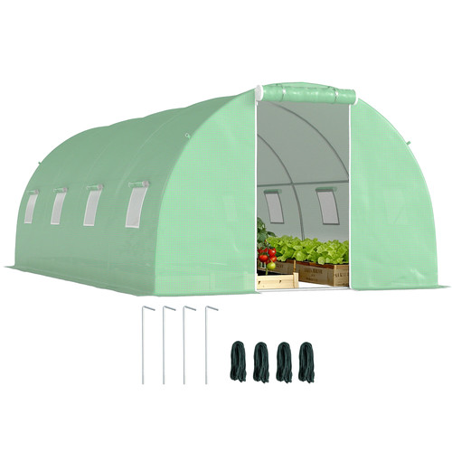 Serre tunnel 18m 6x3x2m - serre, 18m²