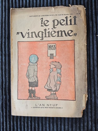 Tintin petit vingtième - tintin,