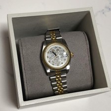 m10M Disney Mickey Mouse Stainless Steel Watch with Serial Number Near Mint