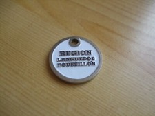 TOKEN SHOPPING CART REGION LANGUEDOC ROUSSILLON MODEL 2