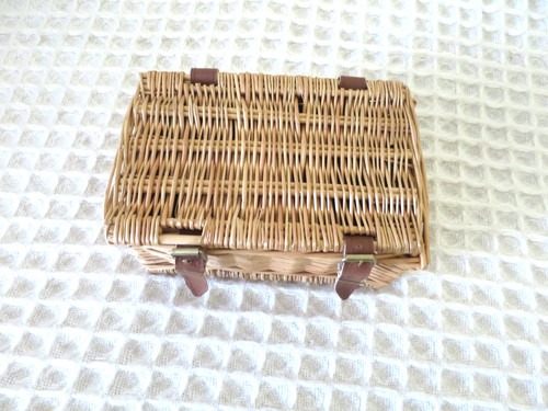 Mallette panier osier avec - en,