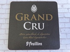 Bière Barre dessous de Verre ~ ~ St Feuillien Grand Cru Extra Blond ~ Le Roeulx,