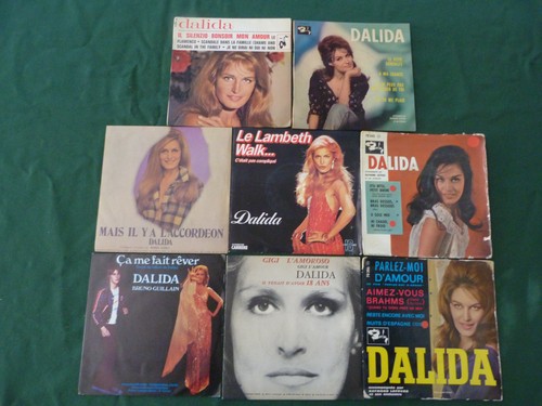 Lot 45t dalida - 45t,