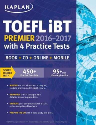 Kaplan toefl ibt - toefl,