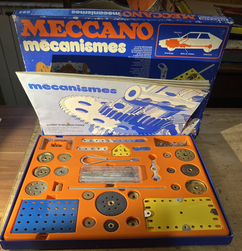 Boite meccano zinguèe - boite,