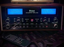 MCINTOSH MA 6800 150W Woodcase SHUBI Télécommande Vintage