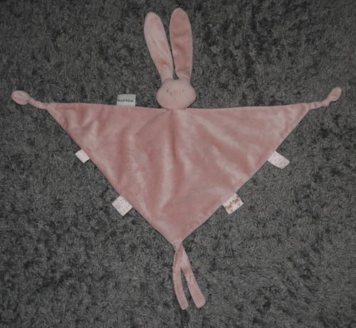 🐰Doudou plat triangle lapin
