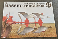 Notice publicitaire Charrue