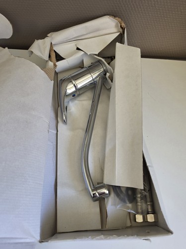 Mitigeur évier bec orientable