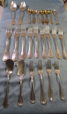 23  anciens différents couverts  en métal argenté, Christofle, Morlot, Maurel..