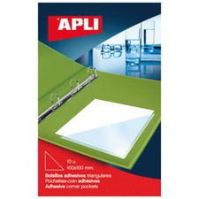 Pochettes-coin adhésives -