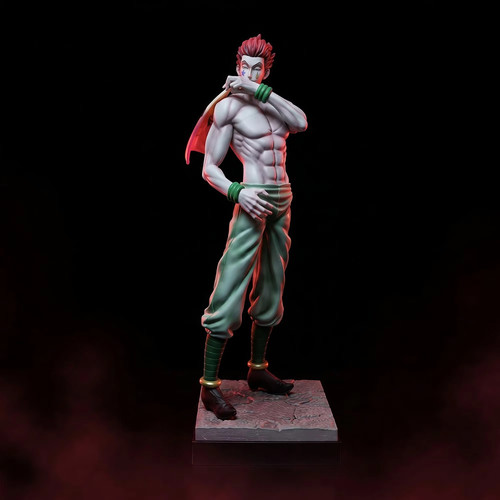 Grande figurine hisoka morow - hisoka,